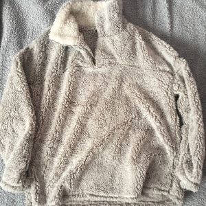 Half-zip sweatshirt